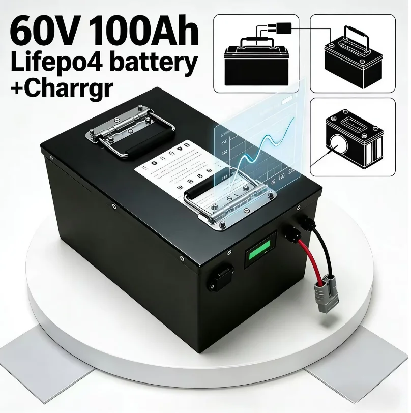 60V LiFePO4 Battery 100Ah/120A - 72V 40Ah Lifepo4 Battery Pack ulasan dan harga